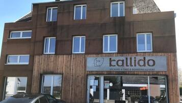 Entrada de l'allotjament