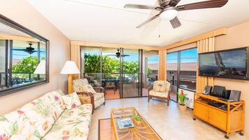 Condo, Multiple Beds (Kona Pacific A102) | Living area