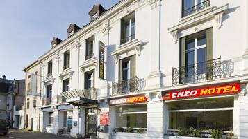 Façade de l’hébergement