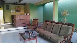 Zona de estar del vestíbulo