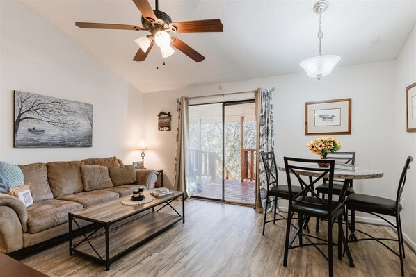 House | Living room | TV, toys, books - 1509 Marina Rd - Full Duplex (Anderson)