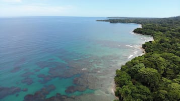 Vlak bij het strand, strandlakens