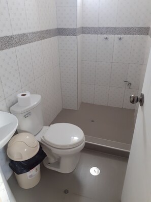 Dusche, Handtücher, Seife