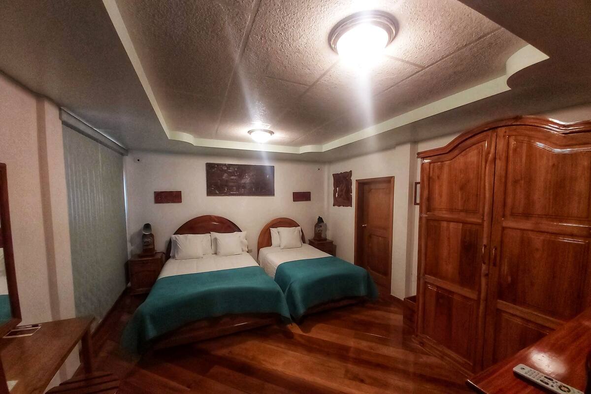 Premium bedding, down duvets, free WiFi, individually decorated