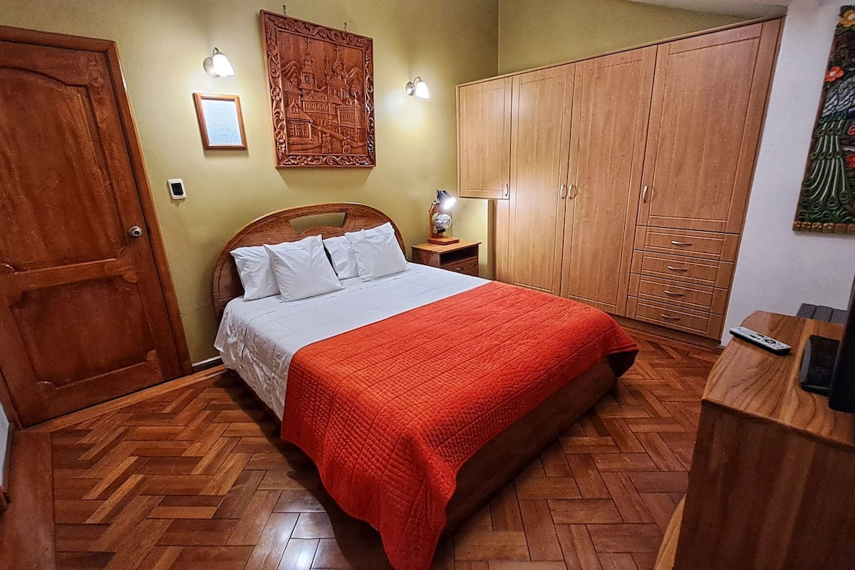 Premium bedding, down duvets, free WiFi, individually decorated