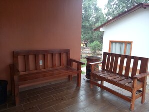 Cabaña familiar (3) | Terraza o patio