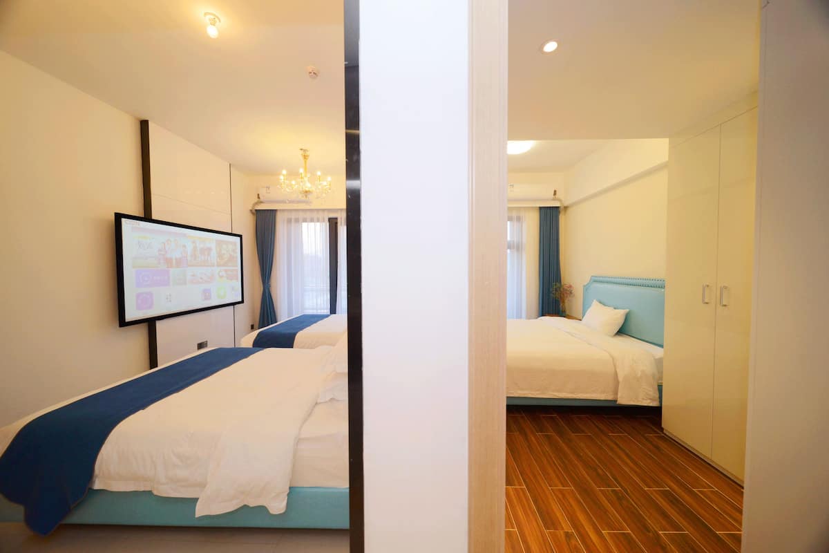 Suite Deluxe, 1 habitación | 1 habitación, ropa de cama de alta calidad y edredón