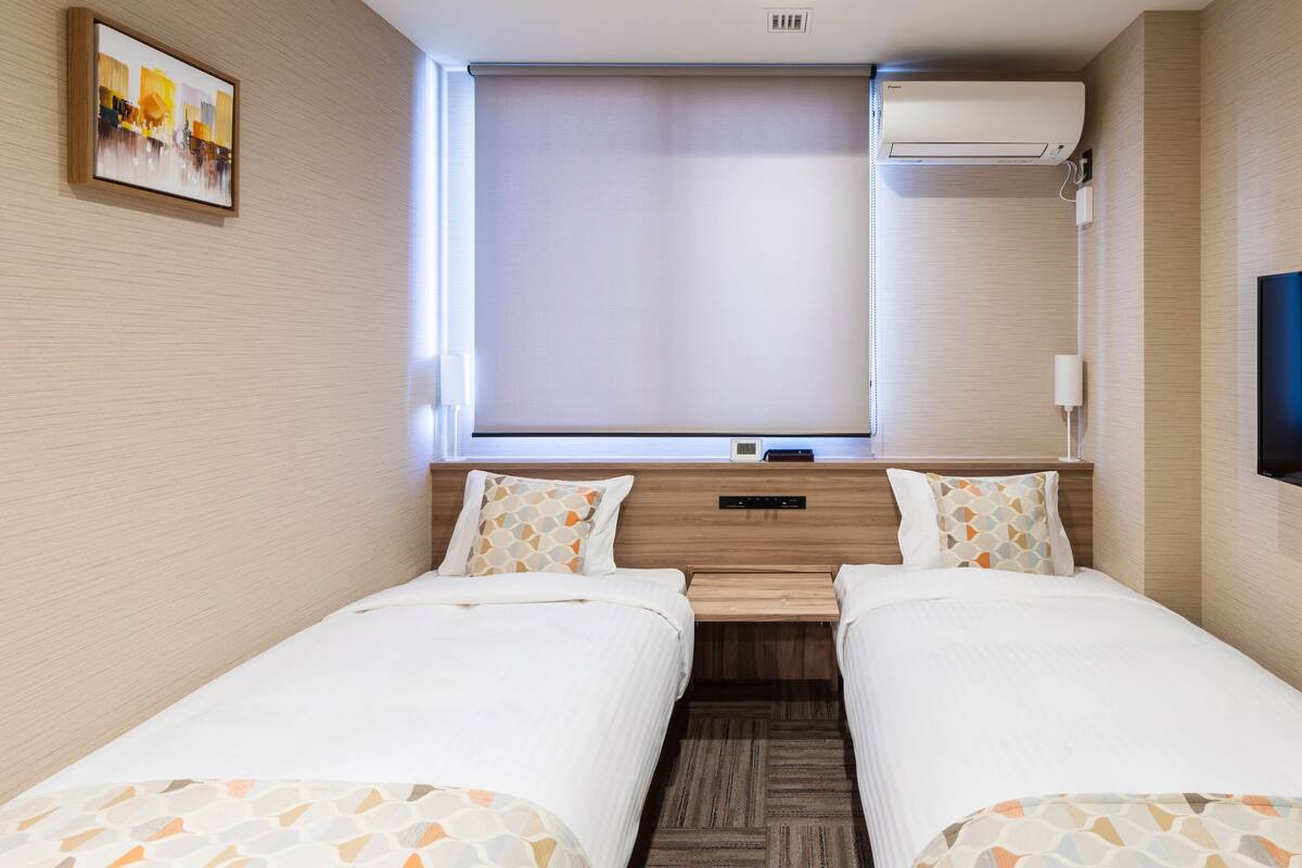 雙床房, 非吸煙房 (Hollywood Room with Shower) | 房內夾萬、遮光窗簾/窗簾、熨斗/熨衫板、免費 Wi-Fi