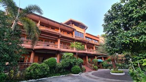 Fassade der Unterkunft