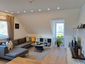 TV, DVD player, books, stereo - 4 **** apartment directly on Neckartalradweg Irslenbach (Oberndorf)