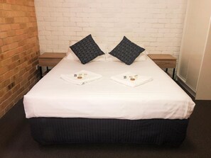 Desk, iron/ironing board, free WiFi, bed sheets