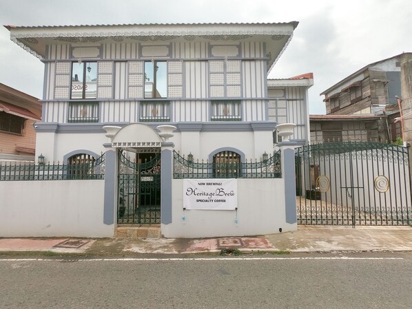 Façade de l’hébergement