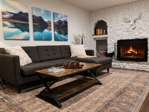 Smart TV, chimenea, Netflix y servicios de streaming