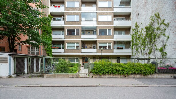 Fassade der Unterkunft