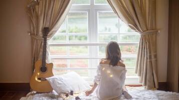 Landudsigt fra overnatningsstedet