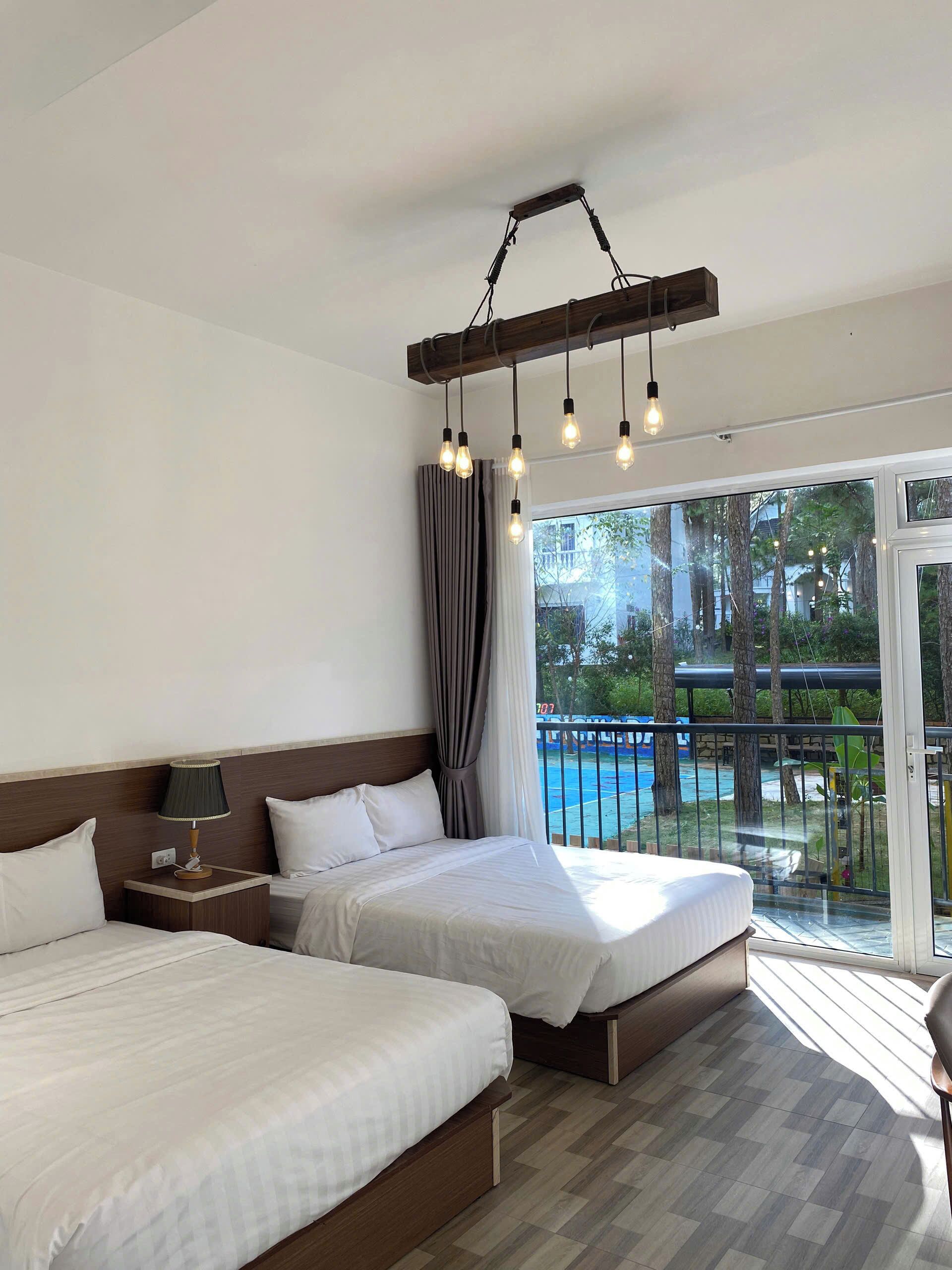 Deluxe Quadruple Room, Garden View