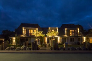 Front of property – evening/night