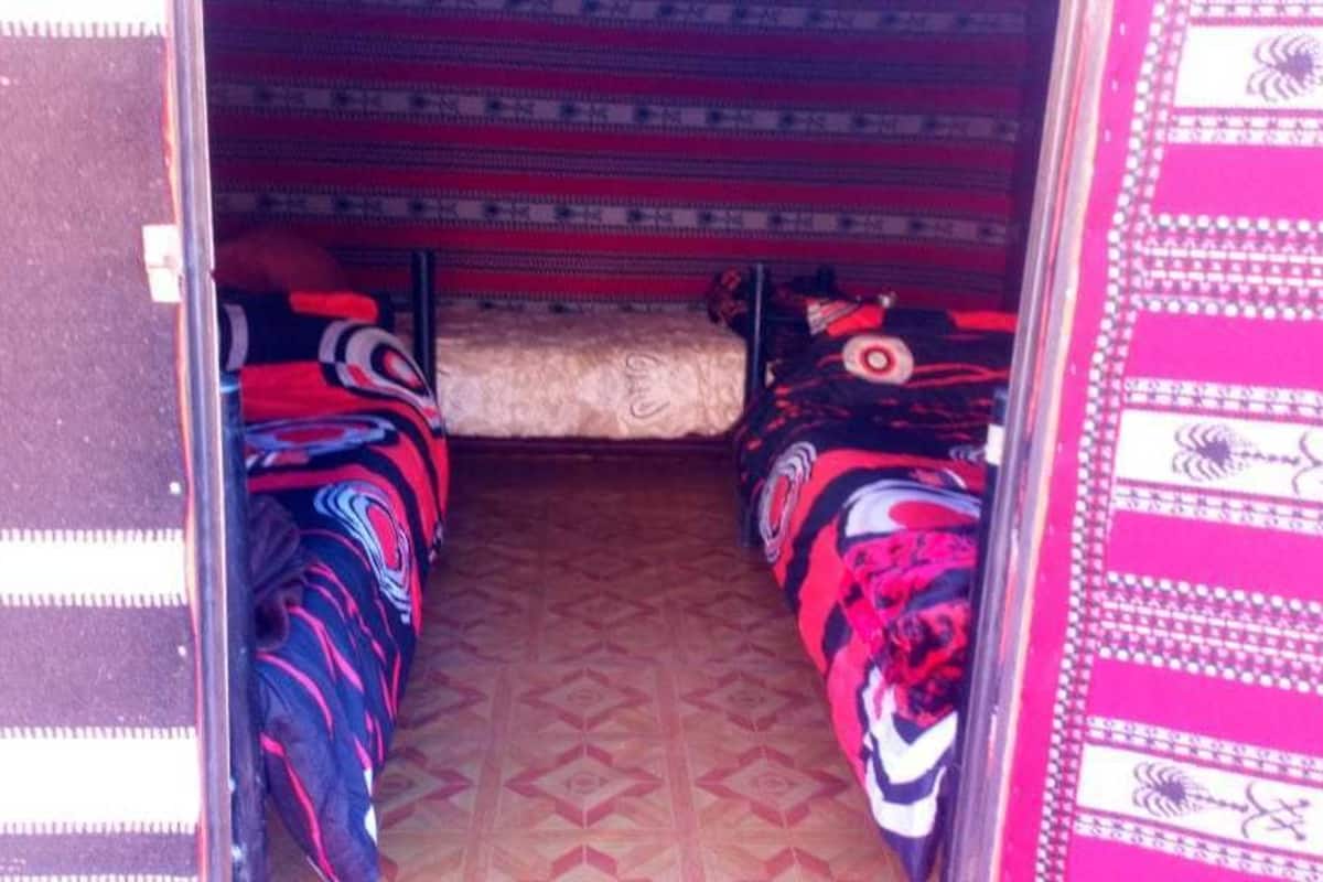 Tent, 3 Twin Beds | Soundproofing, bed sheets, wheelchair access