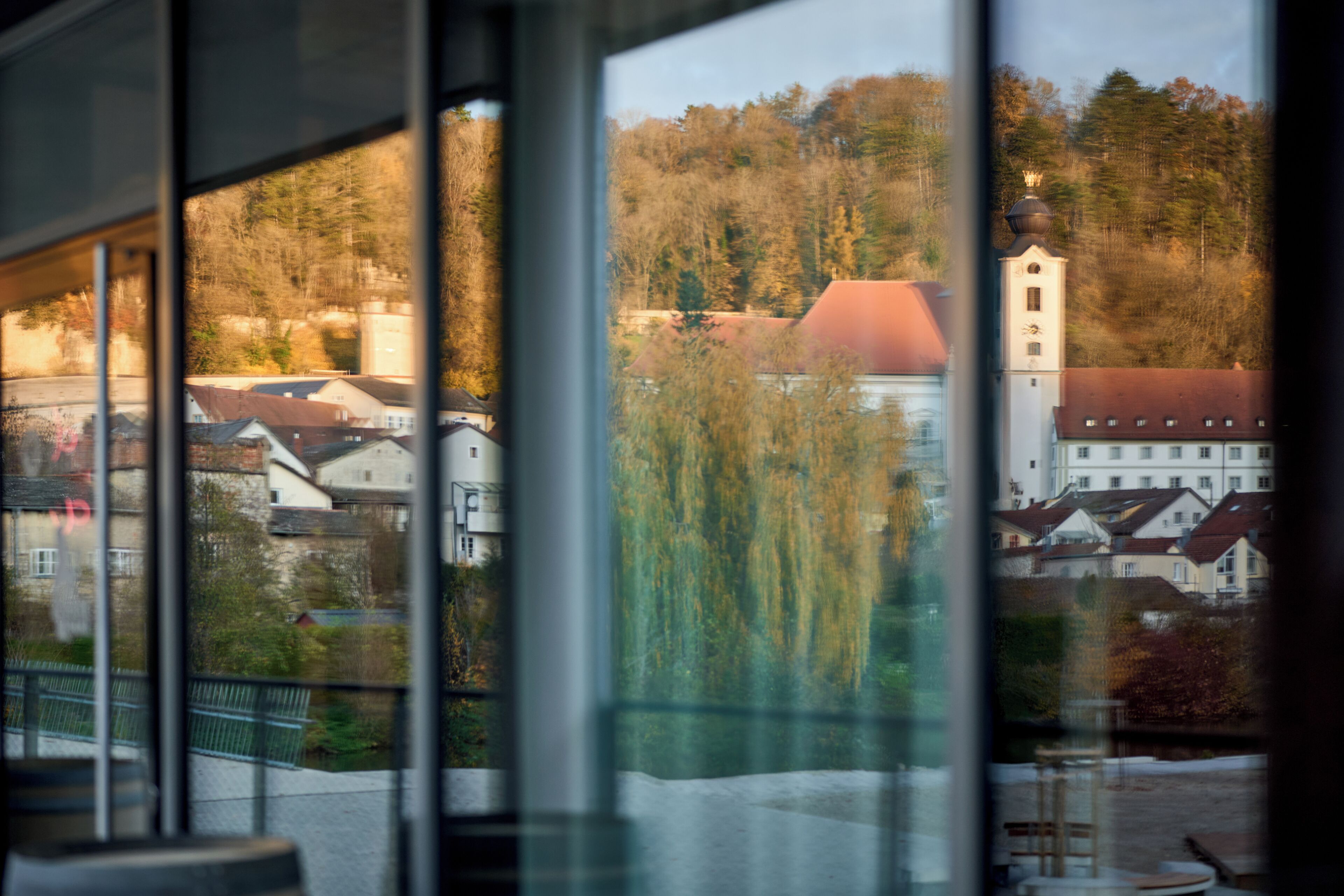 Blick auf die Umgebung