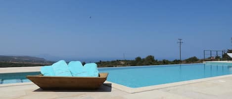 屋外プール、温水プール