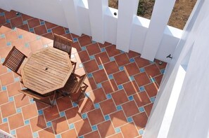 Quarto quádruplo família, sacada | Sacada