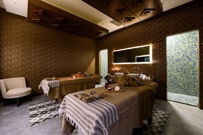 Salle de soins pour les couples, sauna, bain de vapeur, bain turc/hammam