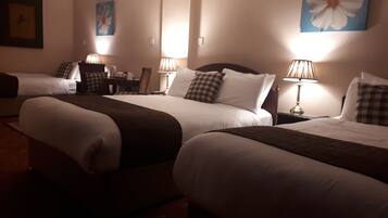 Premium bedding, individually decorated, individually furnished