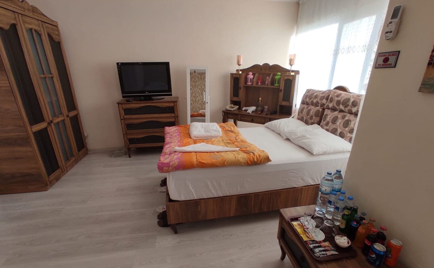 deluxe quadruple room | soundproofing, free wifi, bed sheets