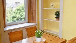 Leilighet (1 Bedroom) | Eget kjøkken | Kjøleskap, mikrobølgeovn, ovn og kokeplater
