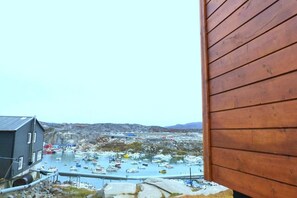 Blick von der Unterkunft