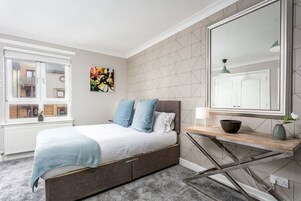 Classic-huoneisto, 2 makuuhuonetta, tupakointi kielletty | 2 makuuhuonetta, yksilöllisesti sisustettu, yksilöllisesti kalustettu