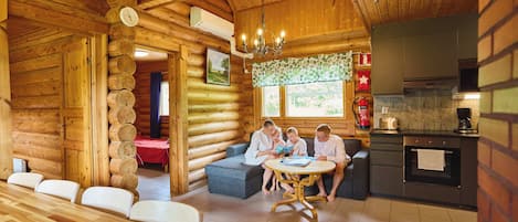 Villa, 2 Bedrooms, Sauna (11 Adults) | Private kitchen | Full-sized fridge, microwave, oven, stovetop