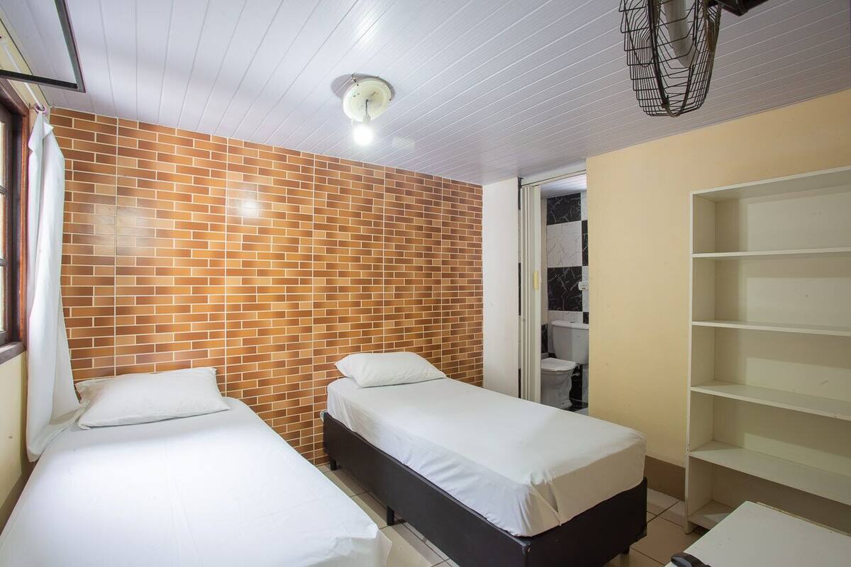 Free WiFi, bed sheets