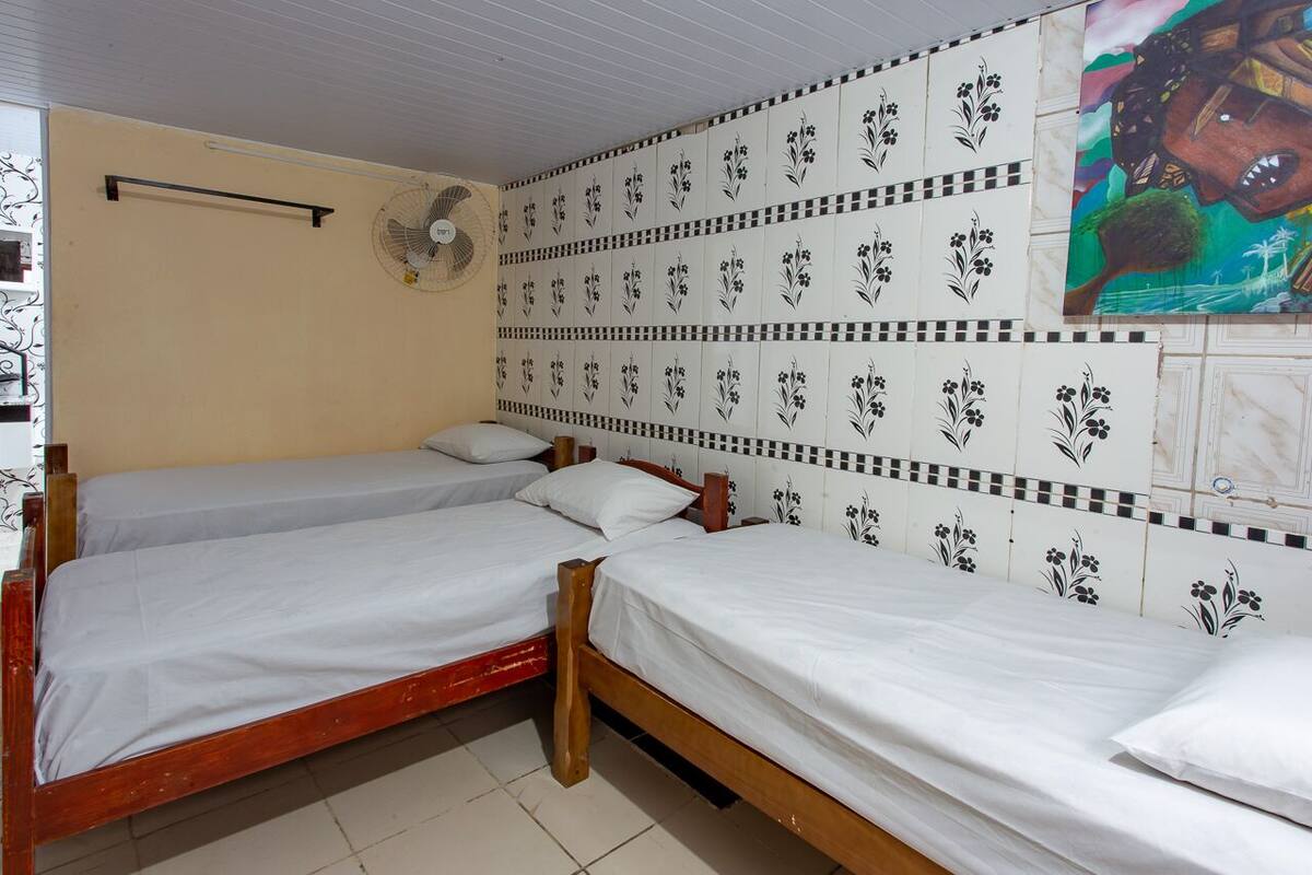 Free WiFi, bed sheets