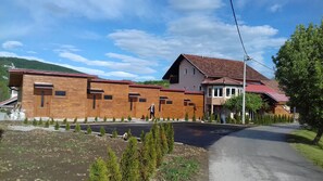 Fassade der Unterkunft