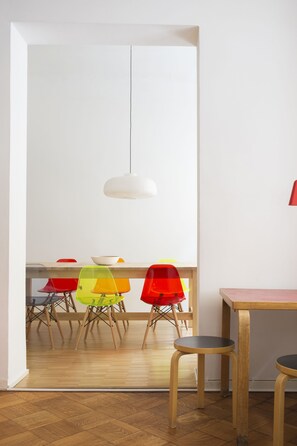 Superior Apartment (Loft Bed, 2 Twin Beds, 2 Sofa Beds) | In-room dining - 2ndhomes Katajanokka 2BR apartment with sauna (Helsinki)