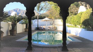 Terrace/patio - Cape Dutch at Keerweder (Franschhoek)