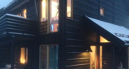 Talo Oslossa lähellä Holmenkollen SkiJump ja Tryvann Winter Park