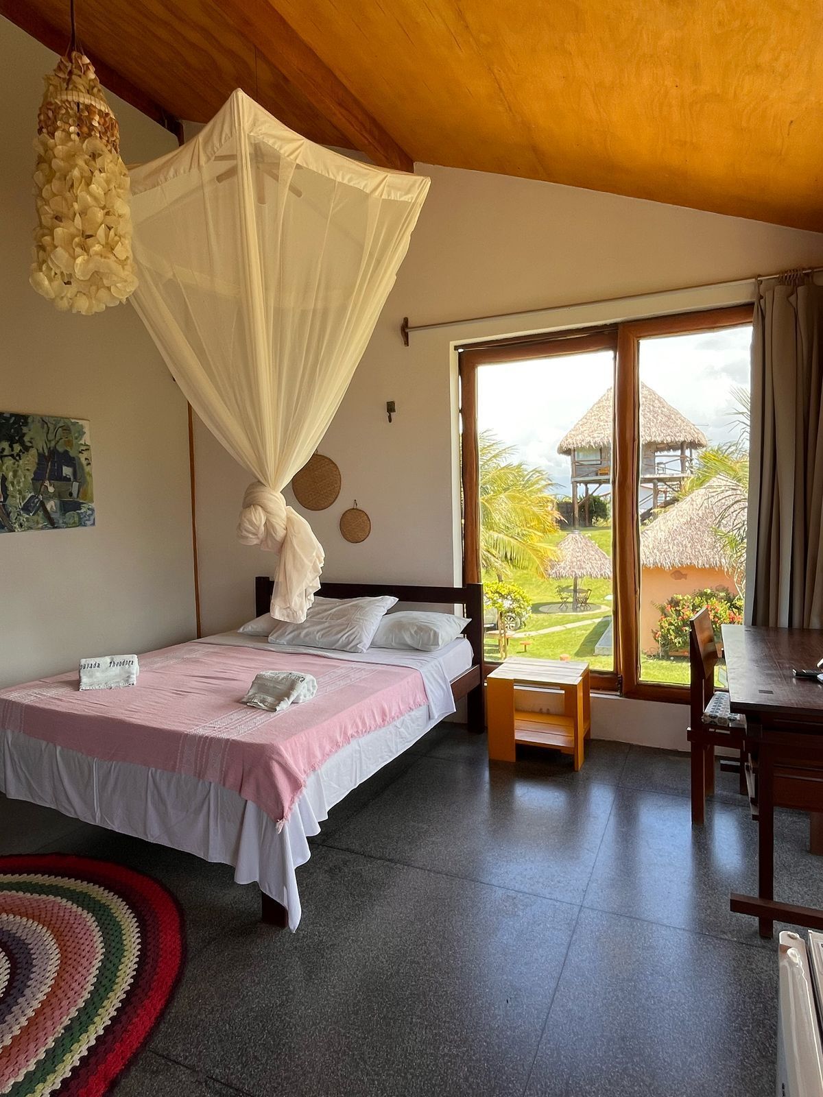 Quarto do Pescador | Minibar, blackout curtains, free WiFi, bed sheets