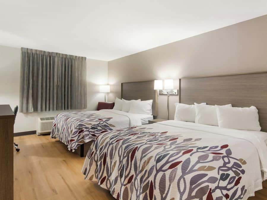 Superior Room, 2 Queen Beds, Non Smoking | Desk, iron/ironing board, free WiFi, bed sheets