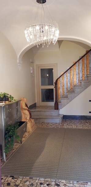 Interior entrance