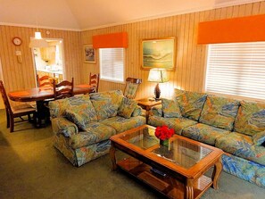 Condo, 3 Bedrooms | Living room - Guest Cottage #40 (Myrtle Beach)