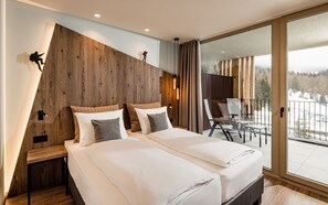 Hypo-allergenic bedding, minibar, desk, laptop workspace - Sporthotel Obereggen (Nova Ponente)