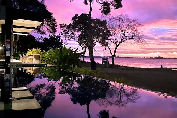 Blick von der Unterkunft