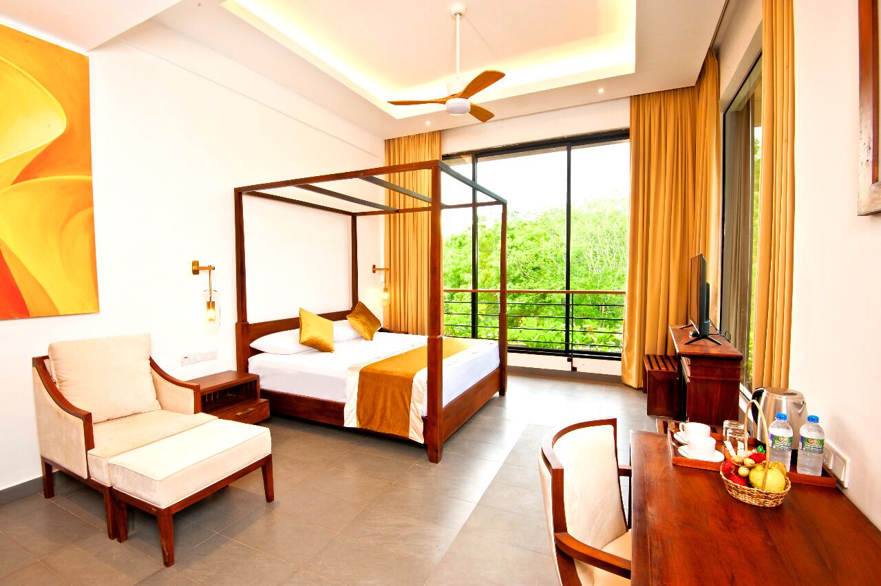 Deluxe Room, Forest View | Premium bedding, minibar, desk, laptop workspace