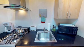 하우스 (Casita Sueno) | 전용 주방 | 냉장고, 전자레인지, 쿡탑, 커피/티 메이커