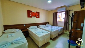 Frigobar, Wi-Fi de cortesia, roupa de cama