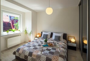 1 bedroom, desk, soundproofing, iron/ironing board - Riga Old Town Souvenir Apartments. (Centra rajons)