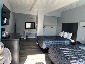 Kamer, 2 queensize bedden | Gratis wifi, beddengoed