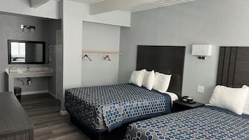 Two Queen Beds - Second Floor | Free WiFi, bed sheets